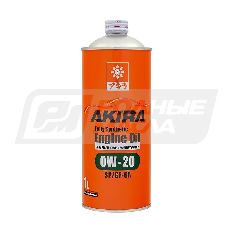 AKIRA Fully Synthetic 0W20 SP/GF-6A, 1л A00032229001